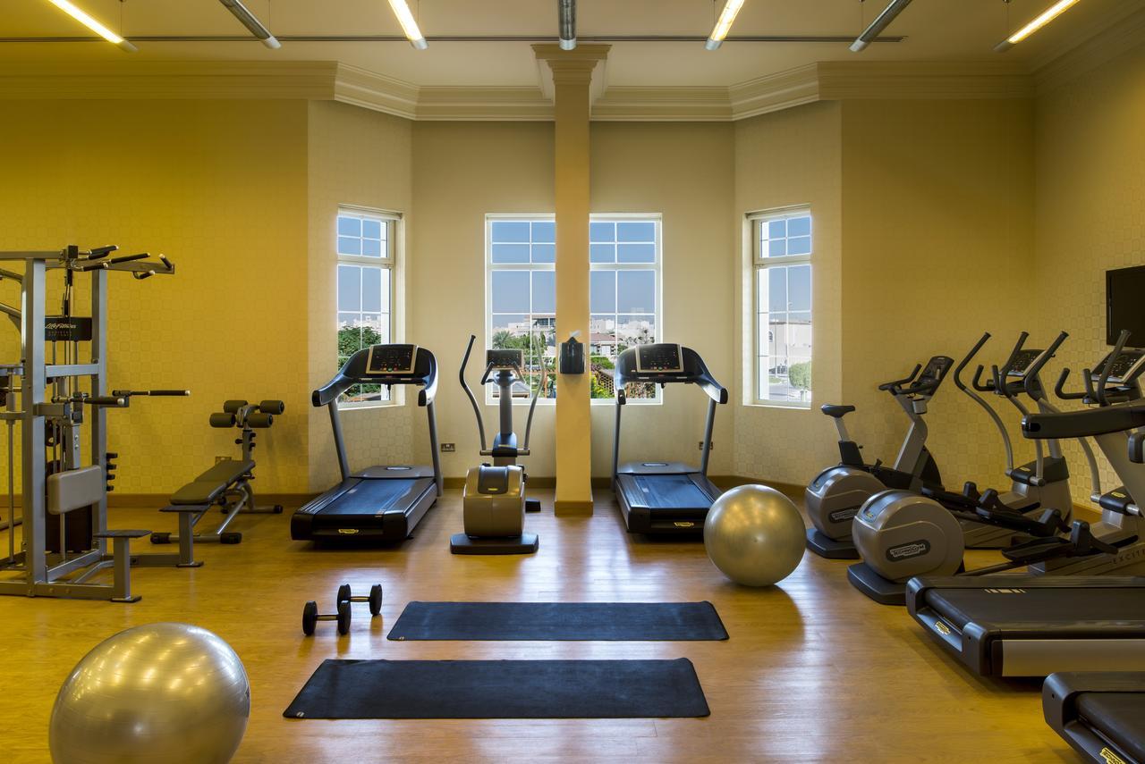 Al Aziziyah Boutique Hotel Doha Dış mekan fotoğraf The gym at the hotel